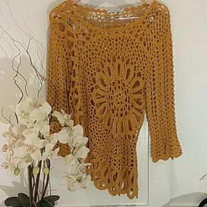 Tempo Paris Assymetrical Sweater Top